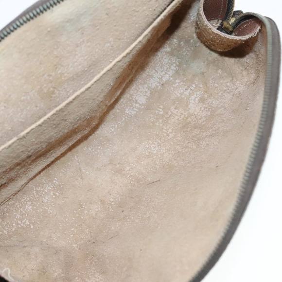 LOUIS VUITTON Monogram Trousse Demi Ronde Cosmetic Pouch M47520 LV Auth 89925 - Picture 10 of 16